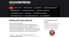 Desktop Screenshot of localisation-portable.com